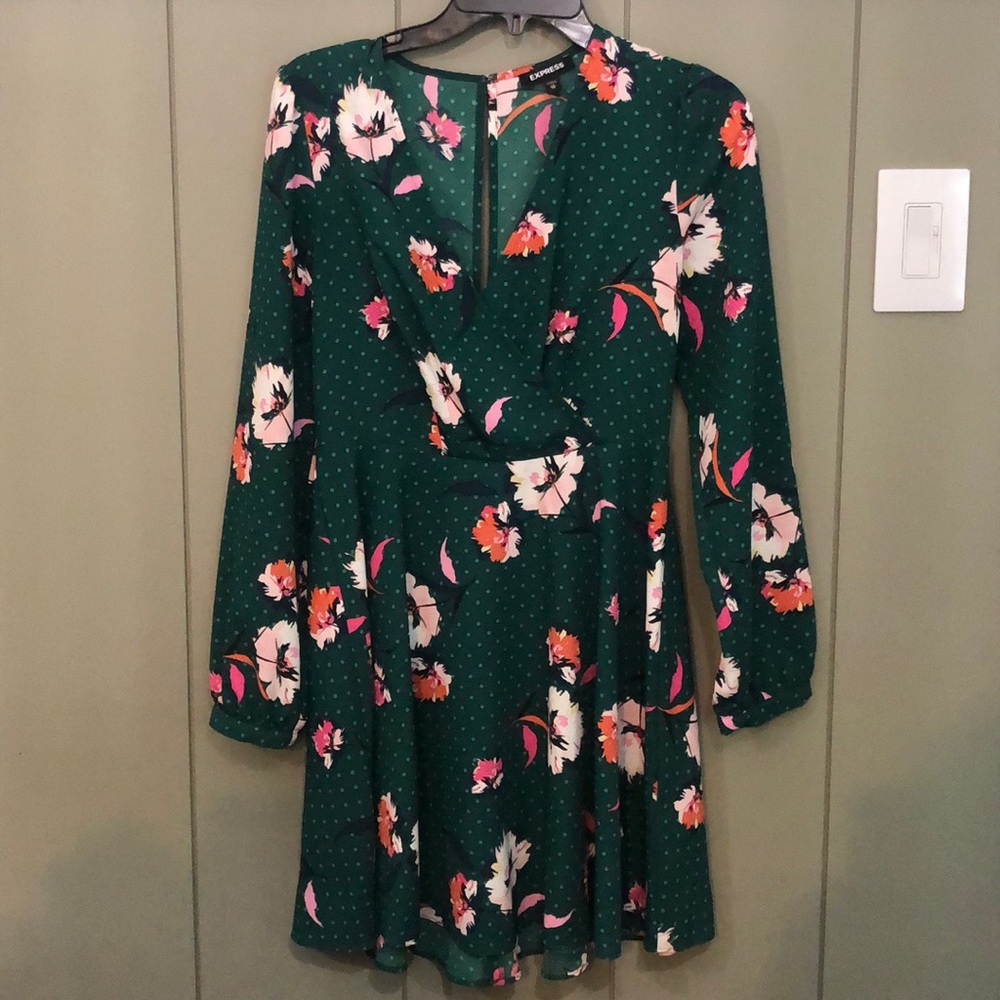 Express floral dress